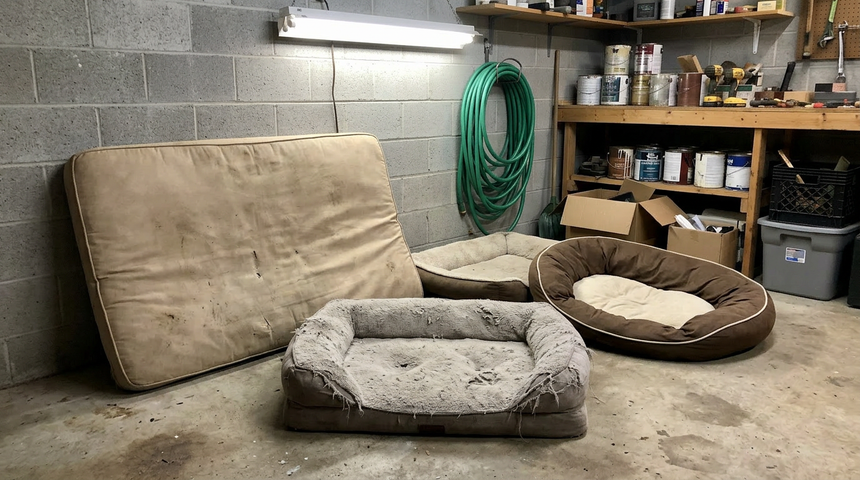 The three beds before I knew what to look for
