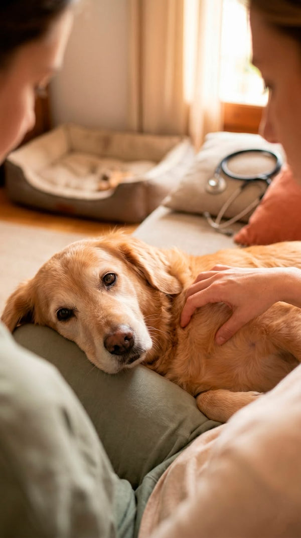 What I wish my vet had explained about senior dog arthritis.