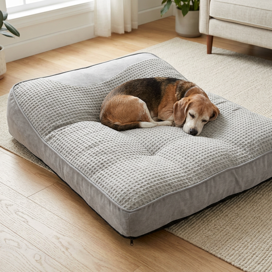 PawTherapy Orthopedic Dog Bed | Memory Foam Joint Support | 4 Sizes